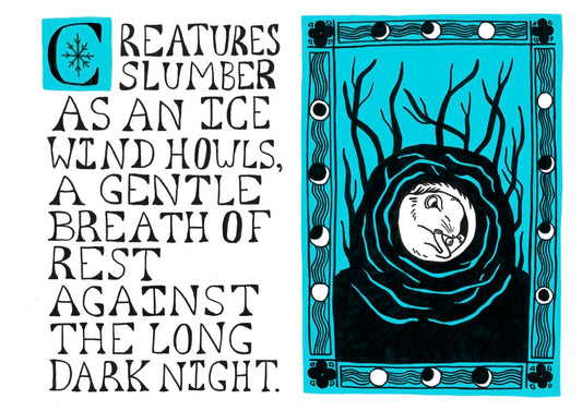 The Long Dark Night Giclée Art Print