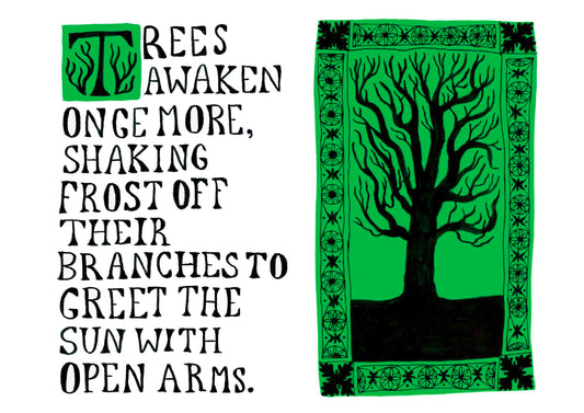 Trees Awaken Once More Giclée Art Print